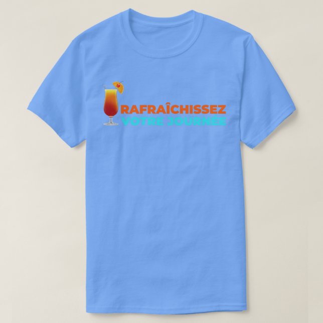 Förflyttning av Rafraichissez votre T Shirt (Design framsida)