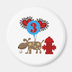 Förfölja den 3rd födelsedagen magnet