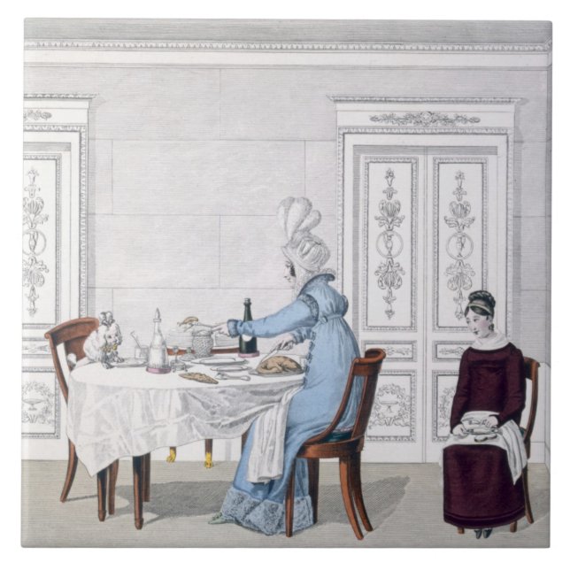 Förfölja vanvettet, plätera 106 från 'Le Bon Kakelplatta (Framsidan)