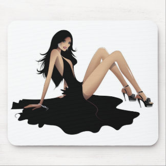 Förförelsevit Mousepad Musmatta