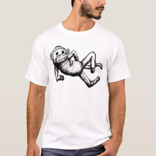 förförisk sockmonkey t shirt