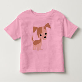 Förfrågande lilla hund småbarn T-shirt
