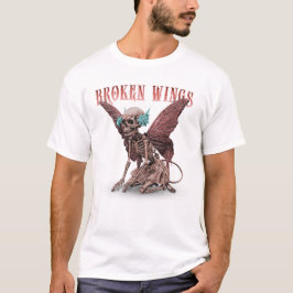 Förgämt: Surreal Gothic Broken Vingar T Shirt