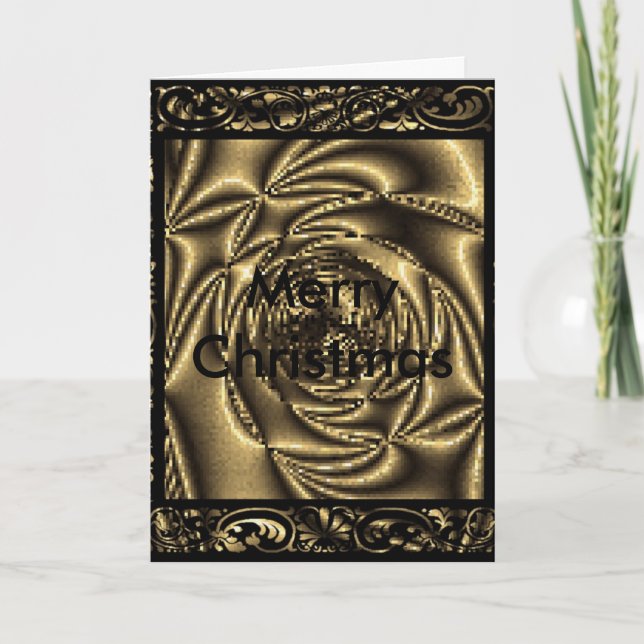 "Förgången jul " * Helgkort (Framsida)