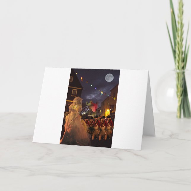 Förgången spöke av Charles Dickens Helgkort (Framsida)