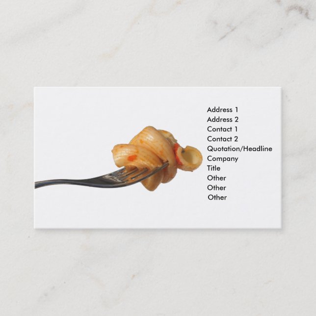 Förgången visitkort (Framsida)