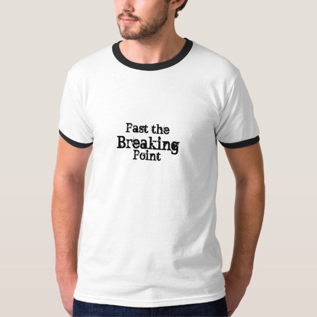 Förgångna och att bryta, pekar tröja (Framsida)