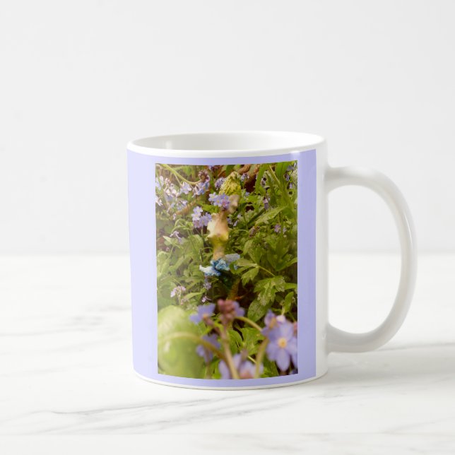 Förgätmigej Kaffemugg (Höger)