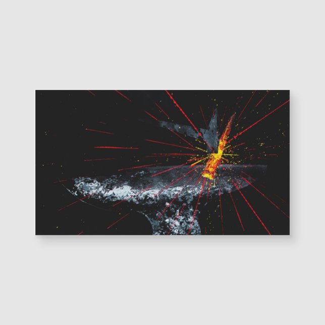 Forge Anvil Knivar Metall Work (Framsida)