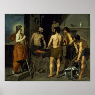 Forge of Vulcan, 1630 Poster