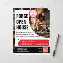 Forge Open House Smideshop Flyer
