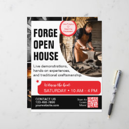 Forge Open House Smideshop Flyer