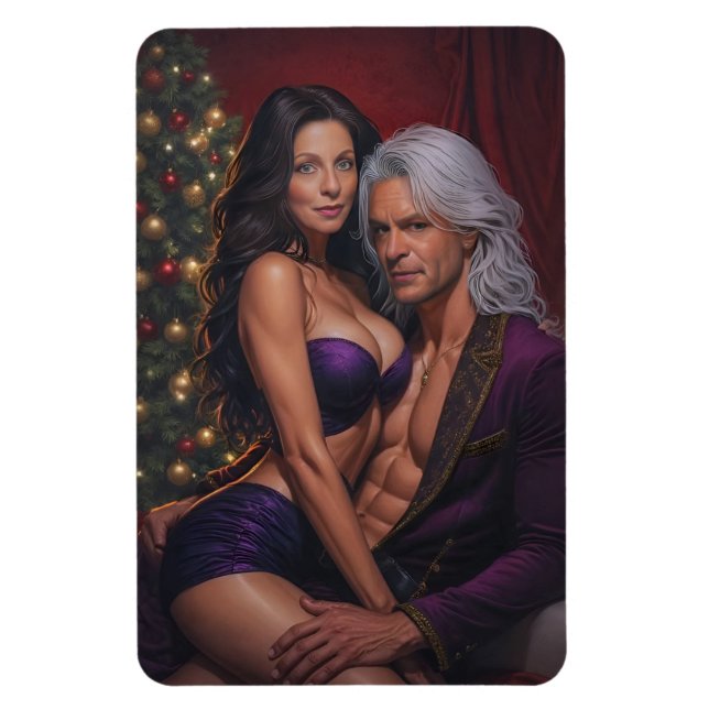 Forget Silent Nights Magnet (Vertikal)