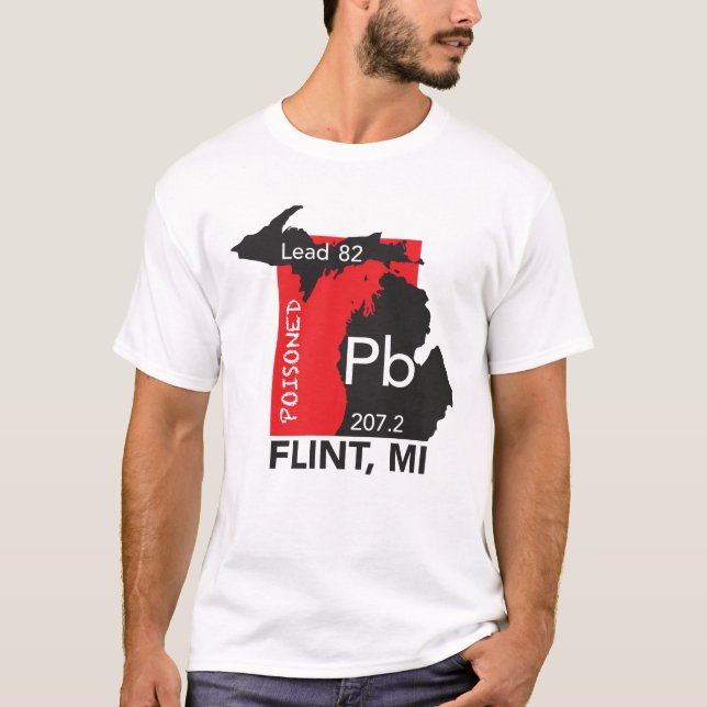 Förgiftad flinta, MI T-shirt (Framsida)