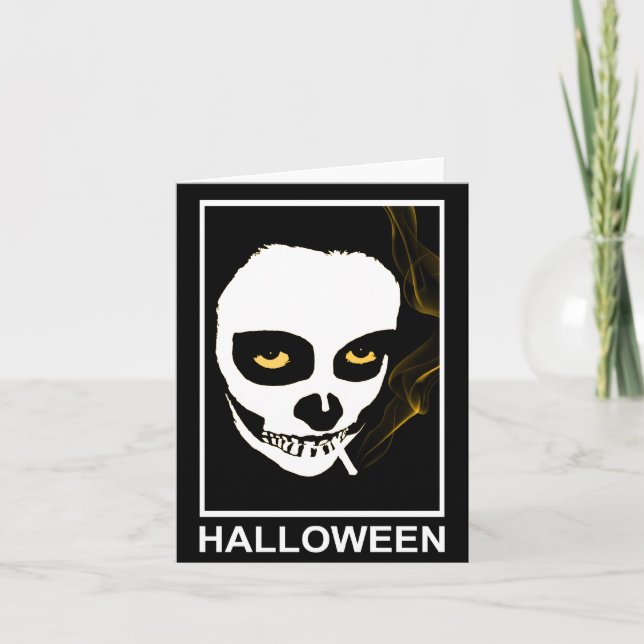 förgiftande dödhalloween kort (Framsida)