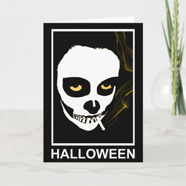 förgiftande dödhalloween kort (Framsida)