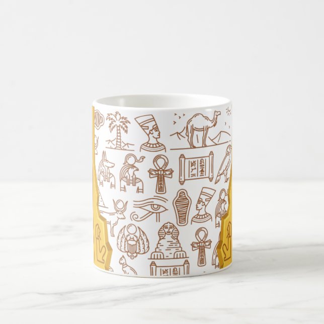 Förgiftande Egypten Kaffemugg (Center)