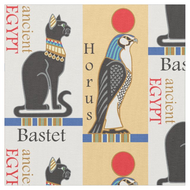 Förgiftande Egypten Tyg (Närbild)