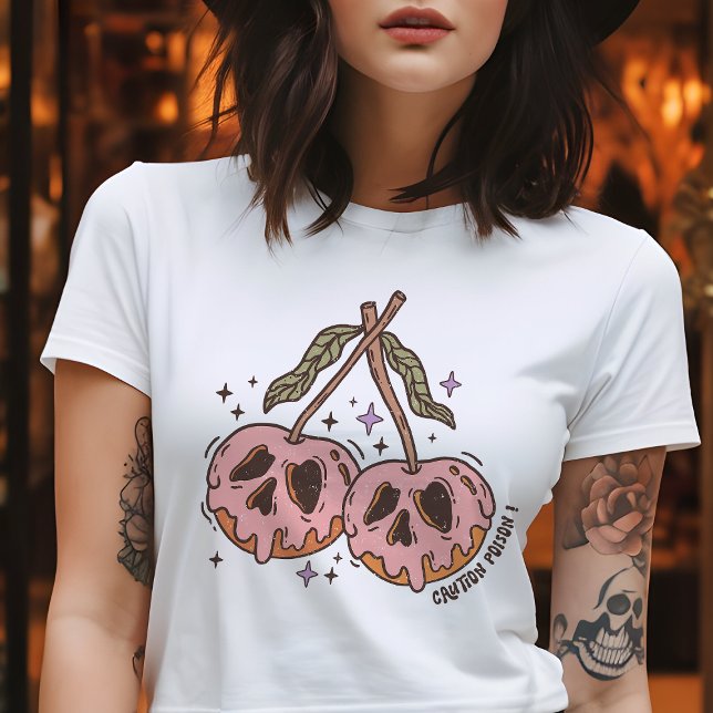 Förgiftning! Retro Halloween T Shirt (Skapare uppladdad)