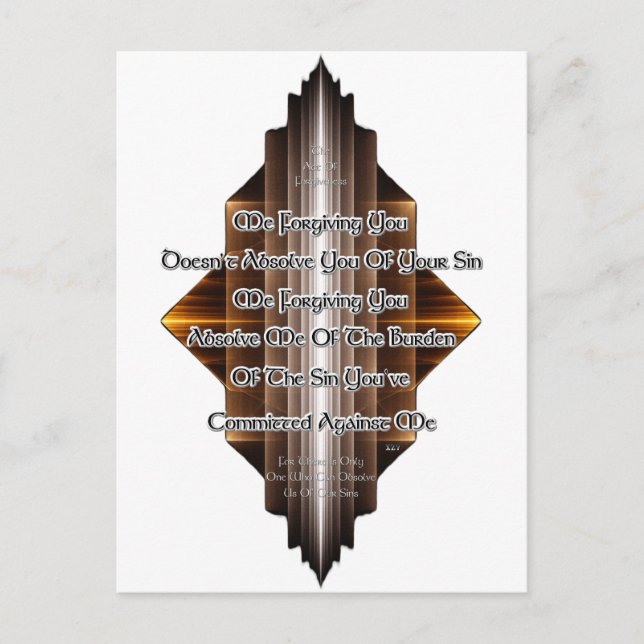 Forgitivitetshandling Vykort (Framsida)