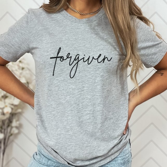 Förgiven Faith Top, Religiösa Christian T-Shirt (Skapare uppladdad)