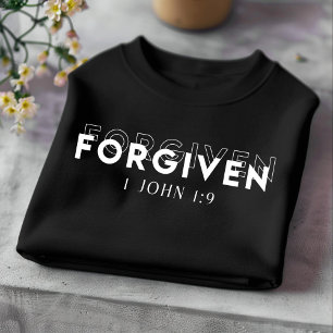 Förgiven för manar och kvinnlig kristen T-Shirt