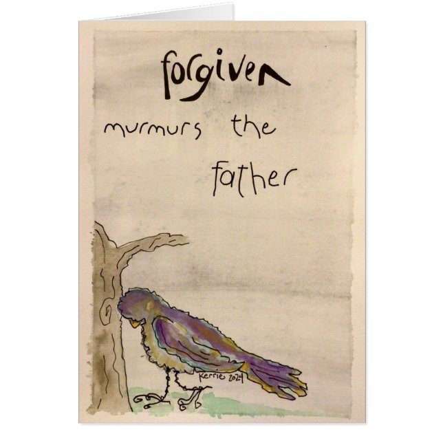 Förgiven Hälsningskort (Framsidan)