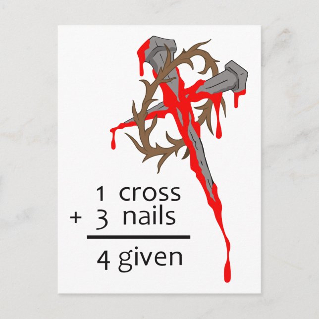 Forgiven Kor Vykort (Framsida)