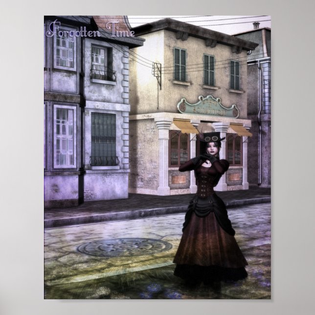 Förglömd tid poster (Framsidan)