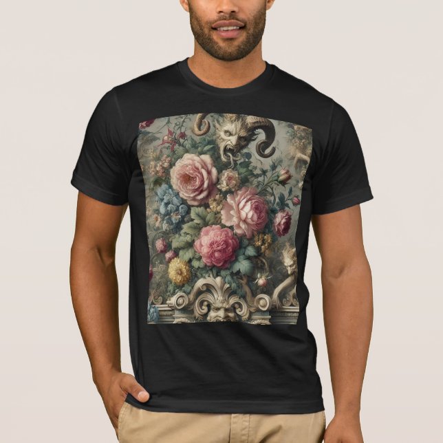 Förgöraren av Blomning & Ben – Gotisk Bärbar Konst T Shirt (Framsida)