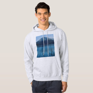 förgrenad inramad bergssjö hoodie