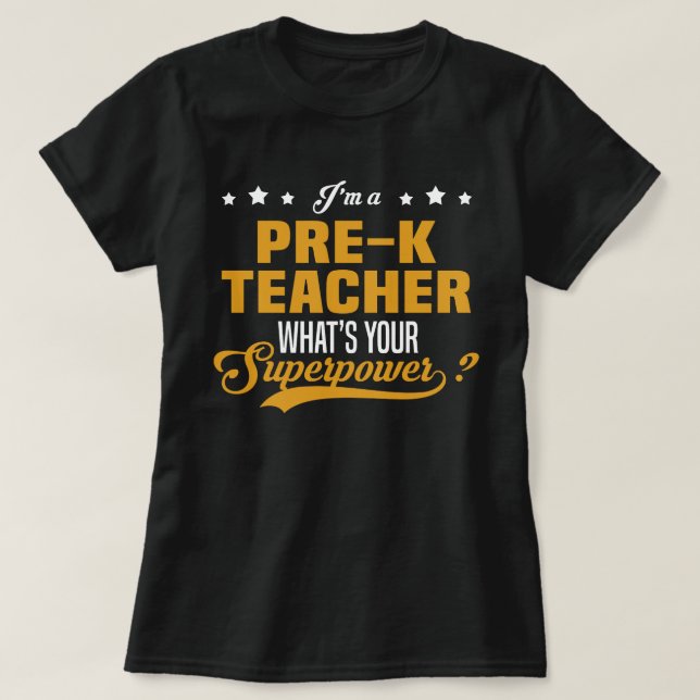 Förgrundslärare T Shirt (Design framsida)