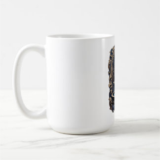Förgylld Barock Fontän T-Shirt, Premium Kaffemugg