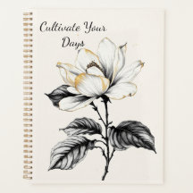 Förgylld botanisk illustration | Vintage Magnolia 