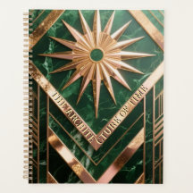 Förgylld geometrisk Art Deco | Lyxig folie & marmo