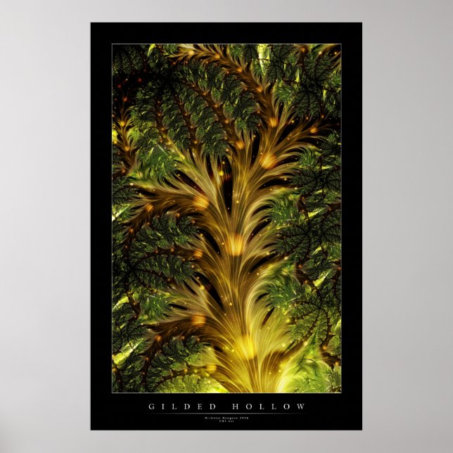 Förgylld håla poster (Framsidan)