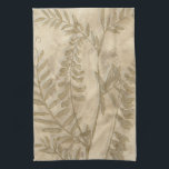 Förgylld lövverk mig kökshandduk<br><div class="desc">Blommigt</div>