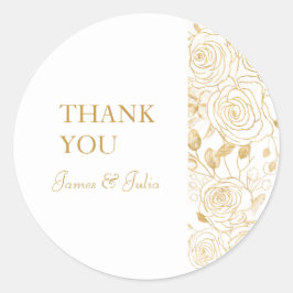 Förgyllda Blommor Etikett