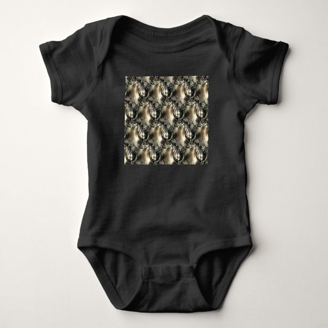 Förgyllda pärlor t shirt (Framsida)