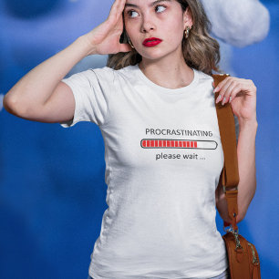 Förhalande vänta - Dam T-shirt