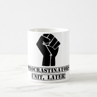 Förhalareenhet som är mer sistnämnd! Roligt Kaffemugg