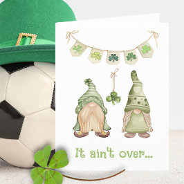 Förhållande Cute Gnome-St patricks day-kort Meddelande