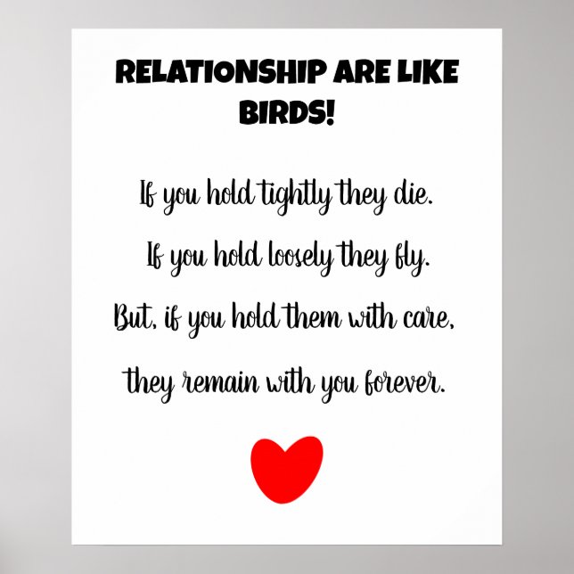 Förhållanden kyss kärlek poster (Framsidan)