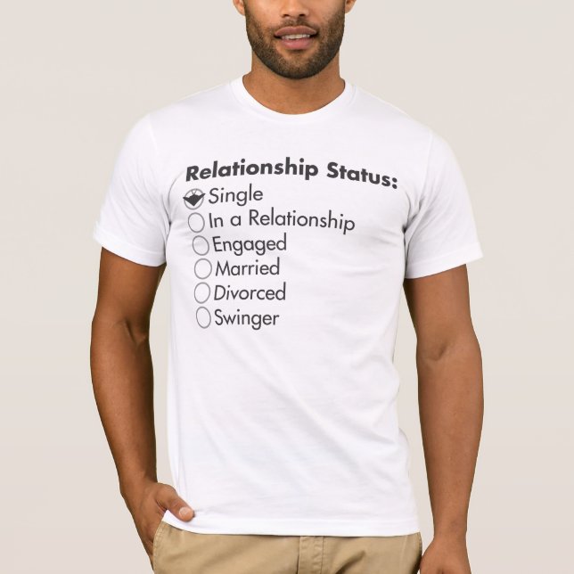 Förhållandestatus: Singel Tee (Framsida)