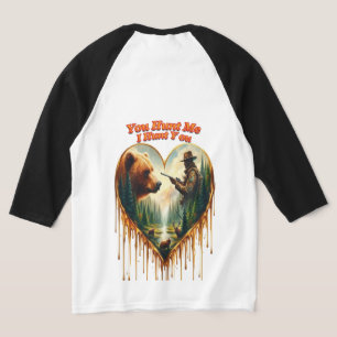Förhållandet mellan hjägarbjörn och Hjort T Shirt