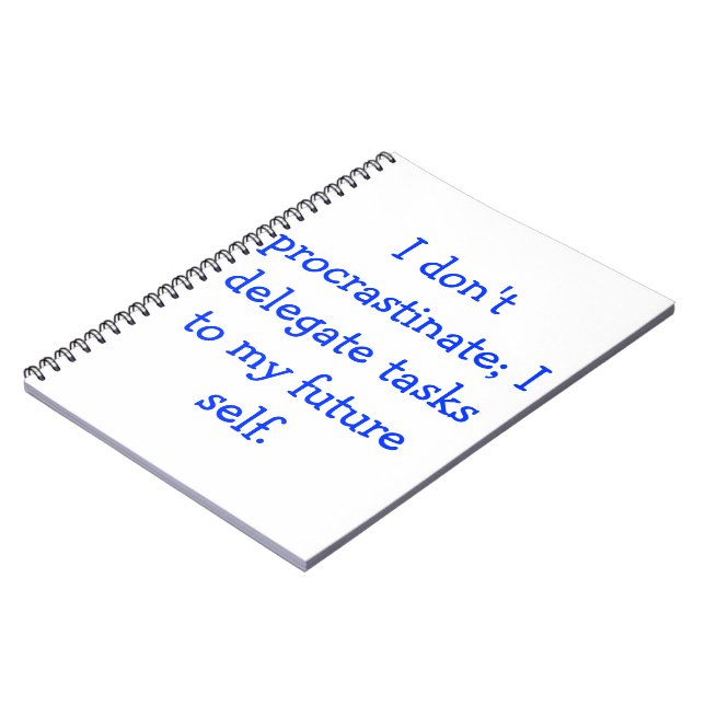 Förhalning Anteckningsbok Med Spiral (Vänstra Sidan)