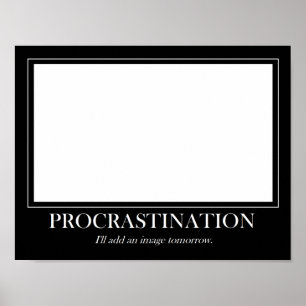 Förhalning Poster