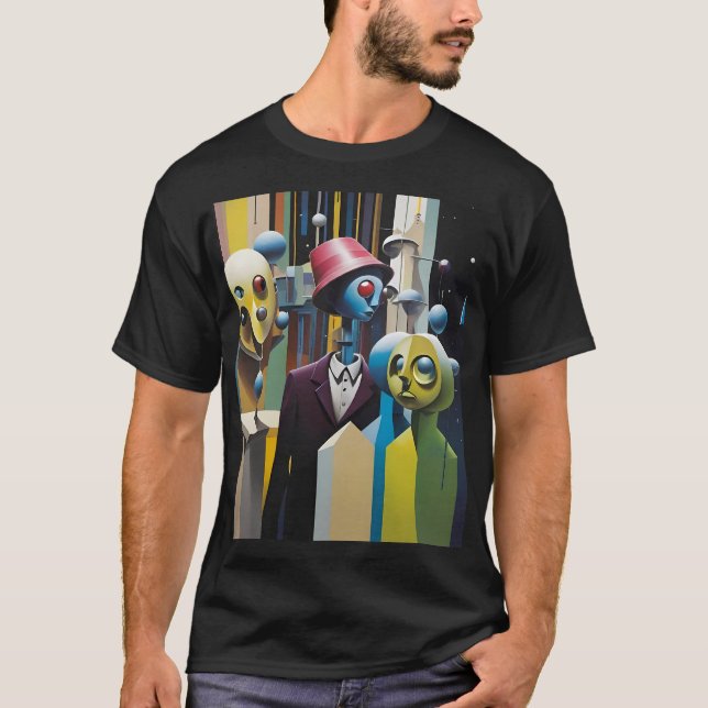 Förhandsgranskning i Ponderland Ken Gage Psychedel T Shirt (Framsida)