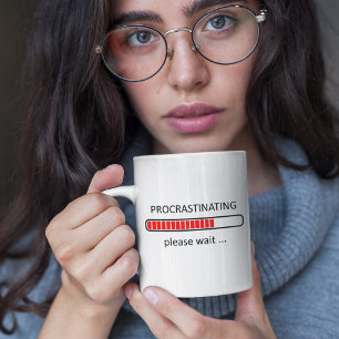 Förhastande vänta - Lazy Day Mugg