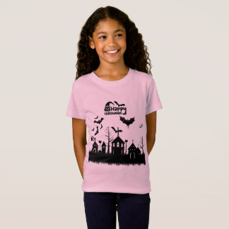 Förhäxad höstnatt rosa t shirt